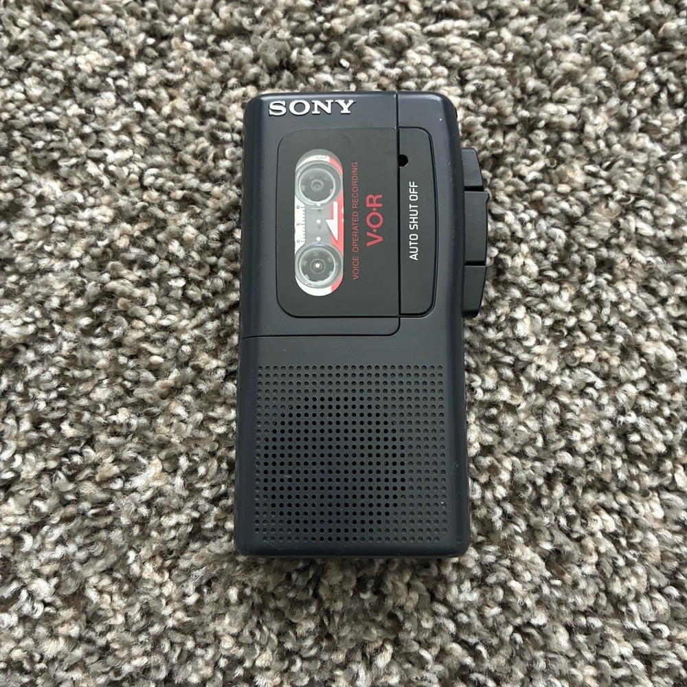 Sony M-507V Microcassette-Corder Handheld Voice Recorder VOR